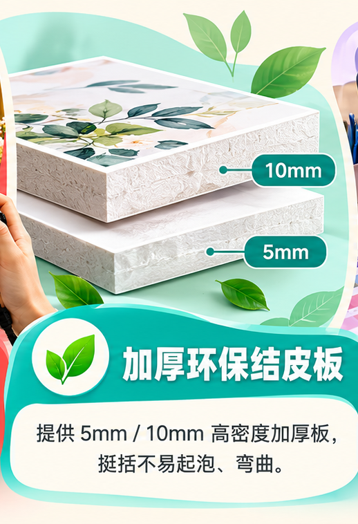 加厚环保结皮板